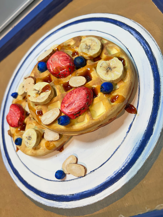 Waffles with the Works!