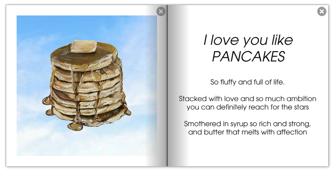 I Love You Like Food - Signed Copy