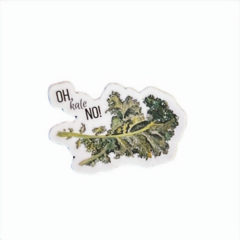 Oh, Kale NO! - 2" STICKER image 0