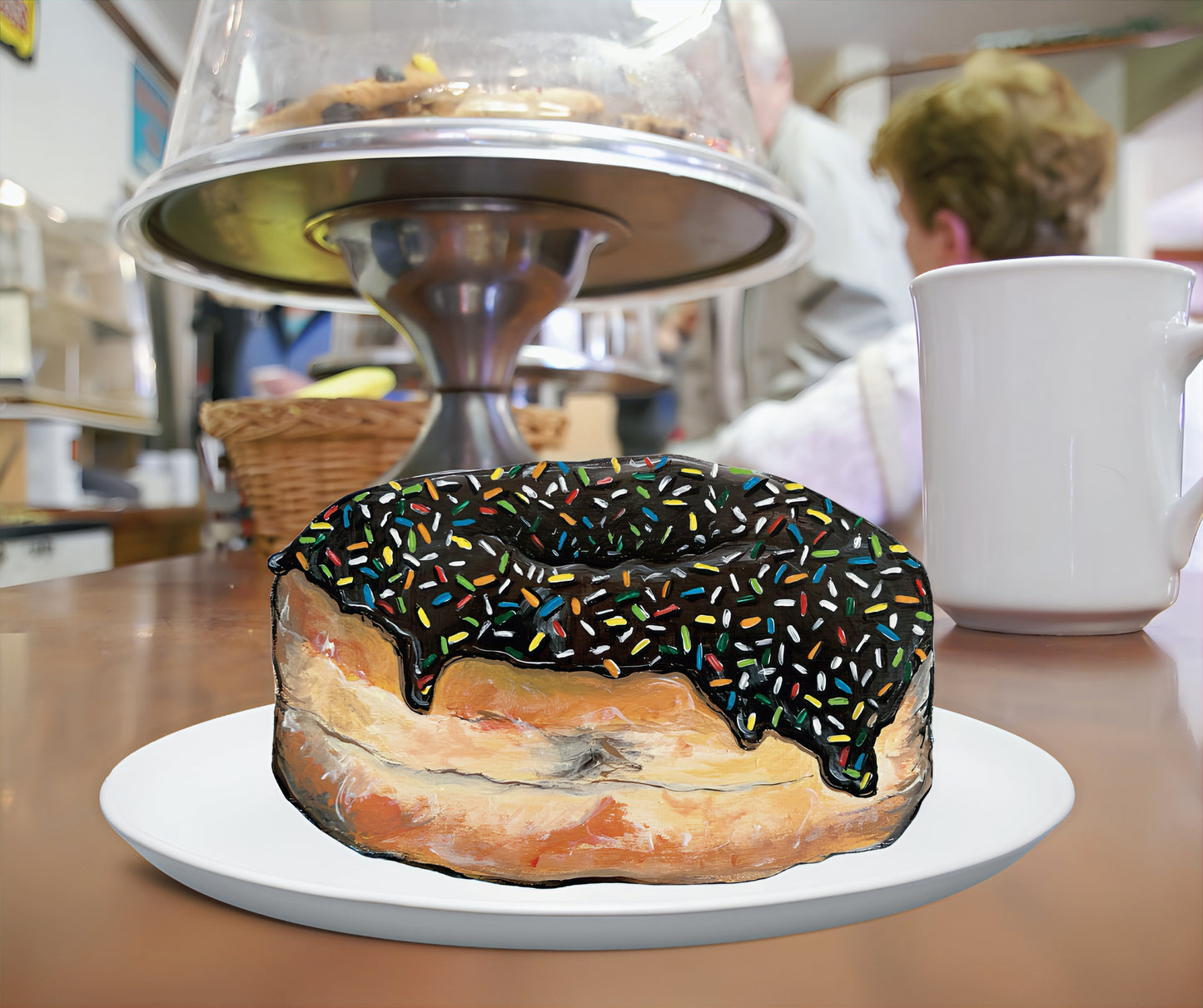 DONUT in a Diner setting image 0