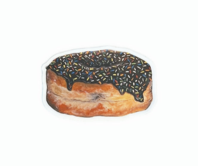 DONUT - 3" STICKER image 0