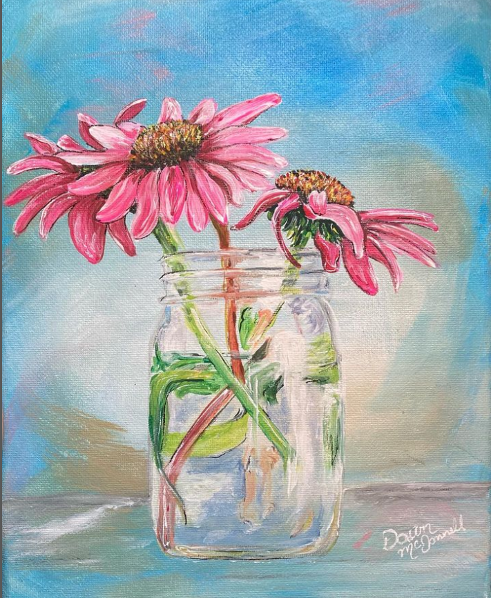 Flowers in a Jar