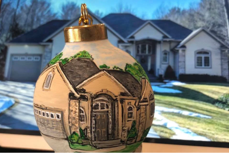 Custom House Ornament