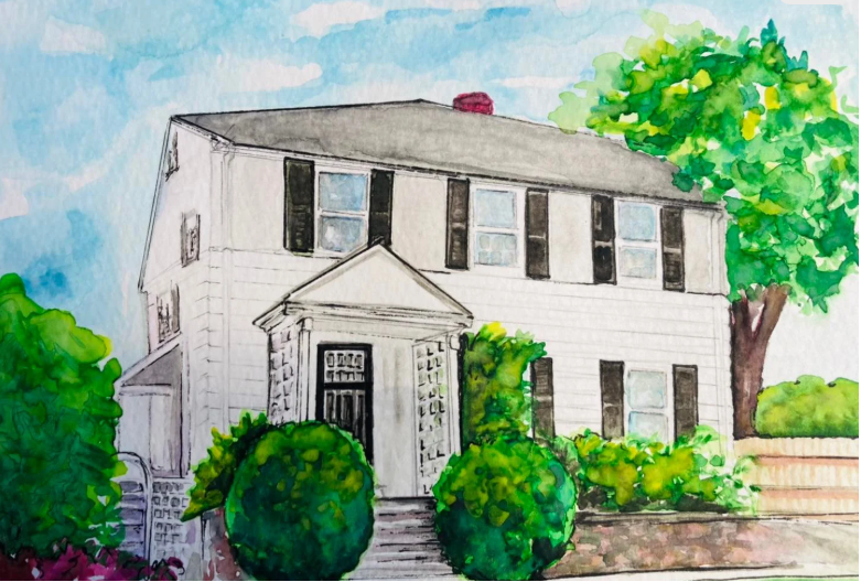 Custom House Portrait