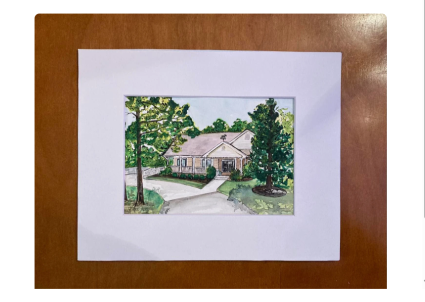 Custom House Portrait