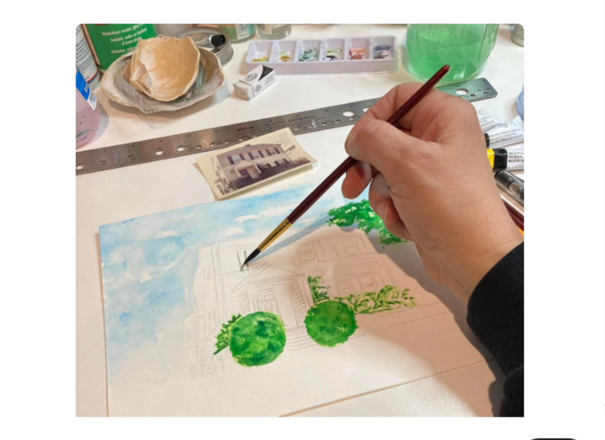 Custom House Portrait